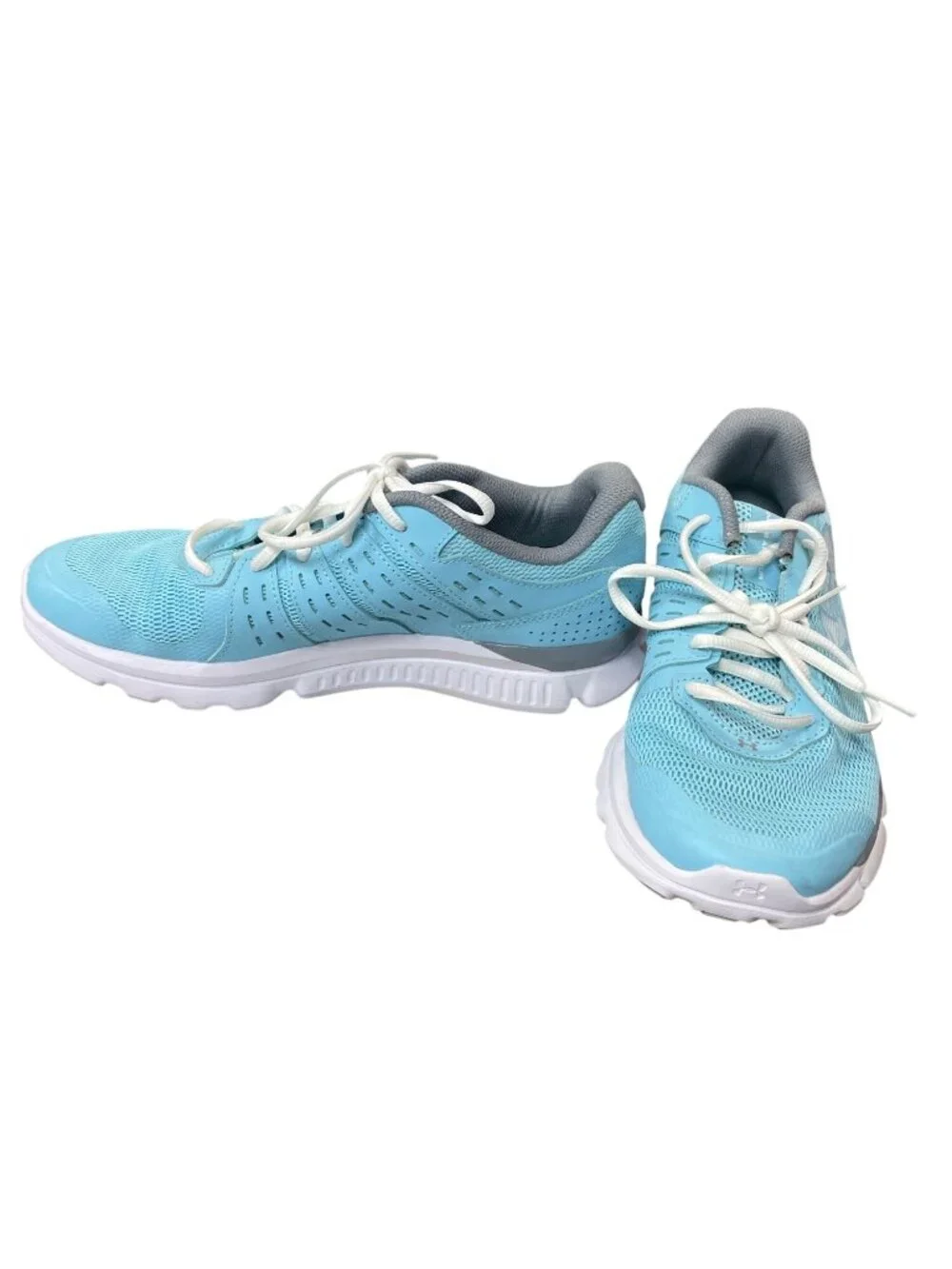 Under Armour I will run Fast wms blue white running sneakers sz 9 SKU 10-731